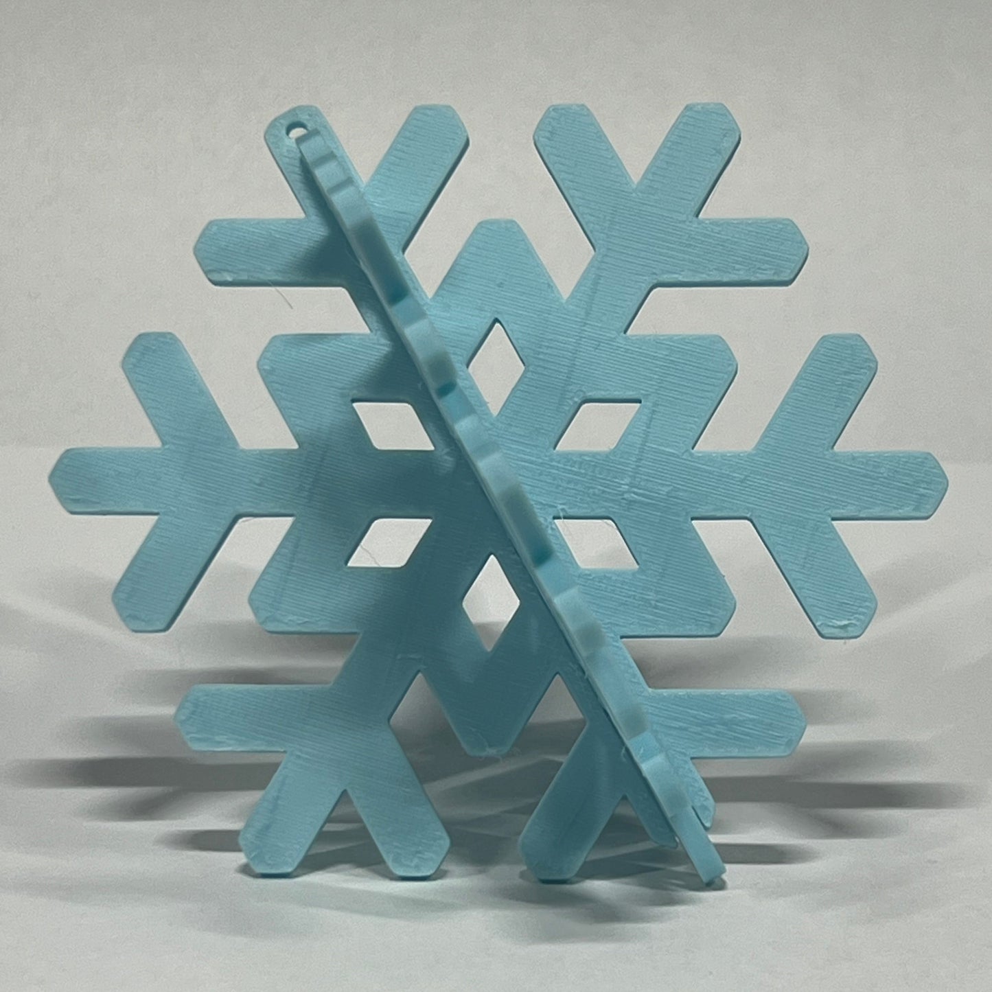 Blue / Hanging Snowflake