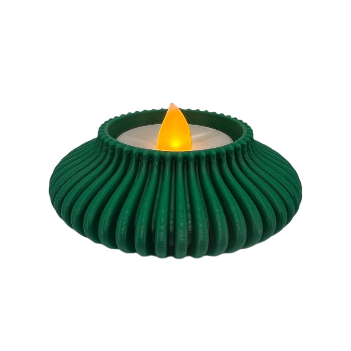 Green Minimalist Votive Holder