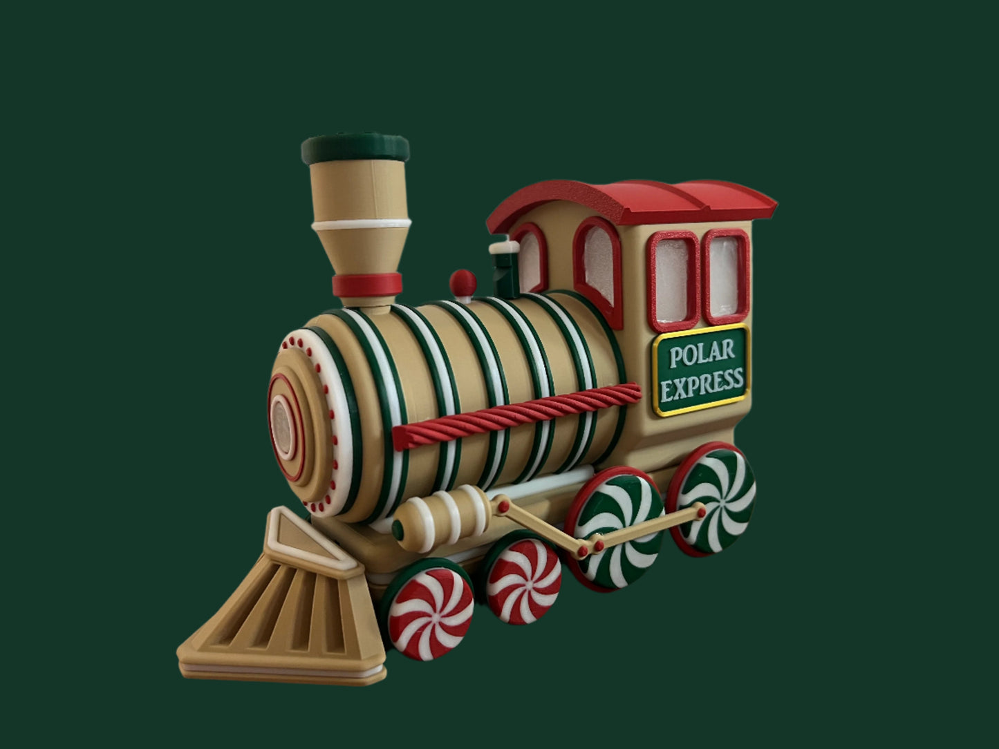 Gingerbread Christmas Locomotive