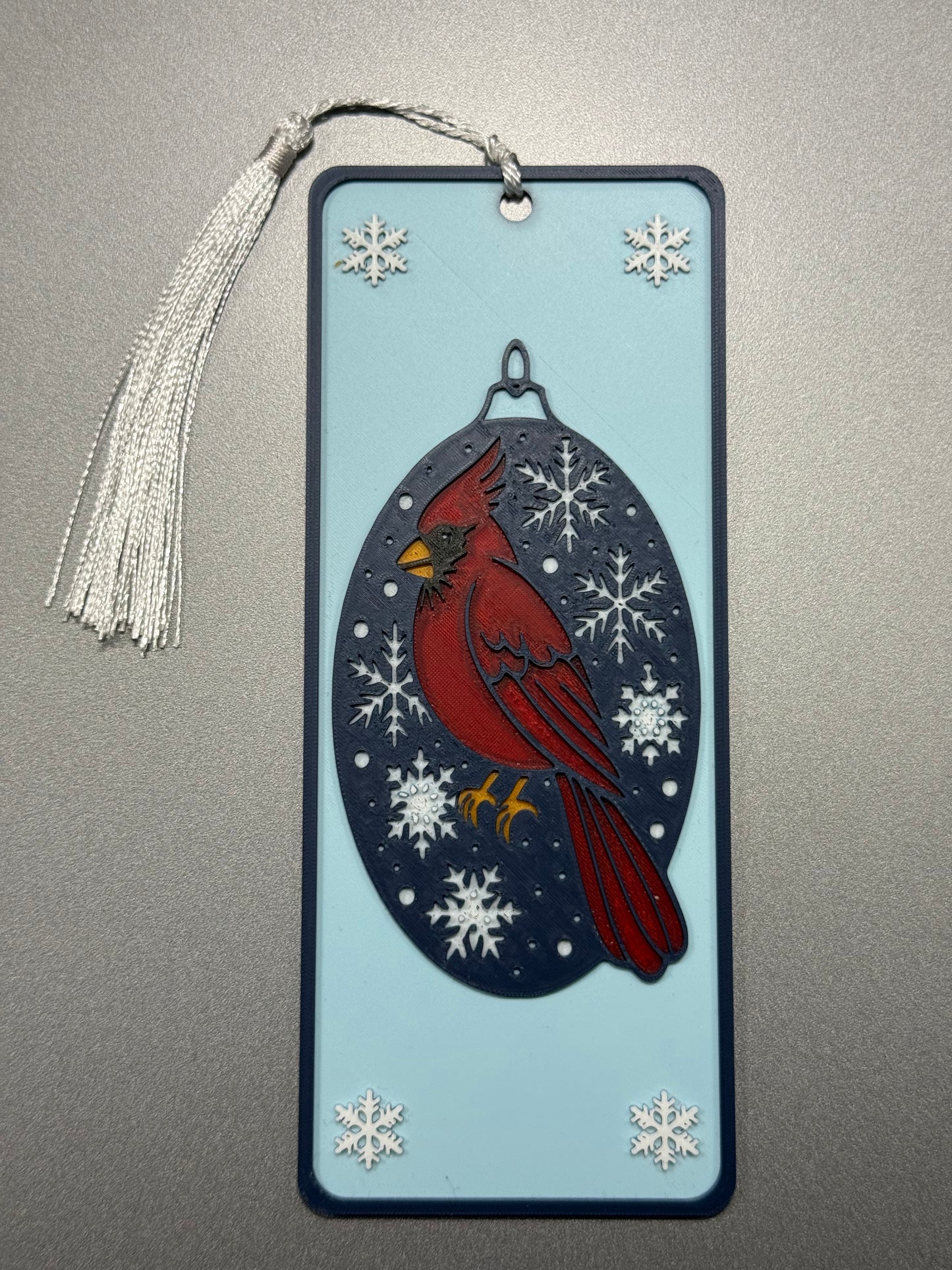 Cardinal Ornament Bookmark